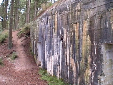 vor dem Bunker